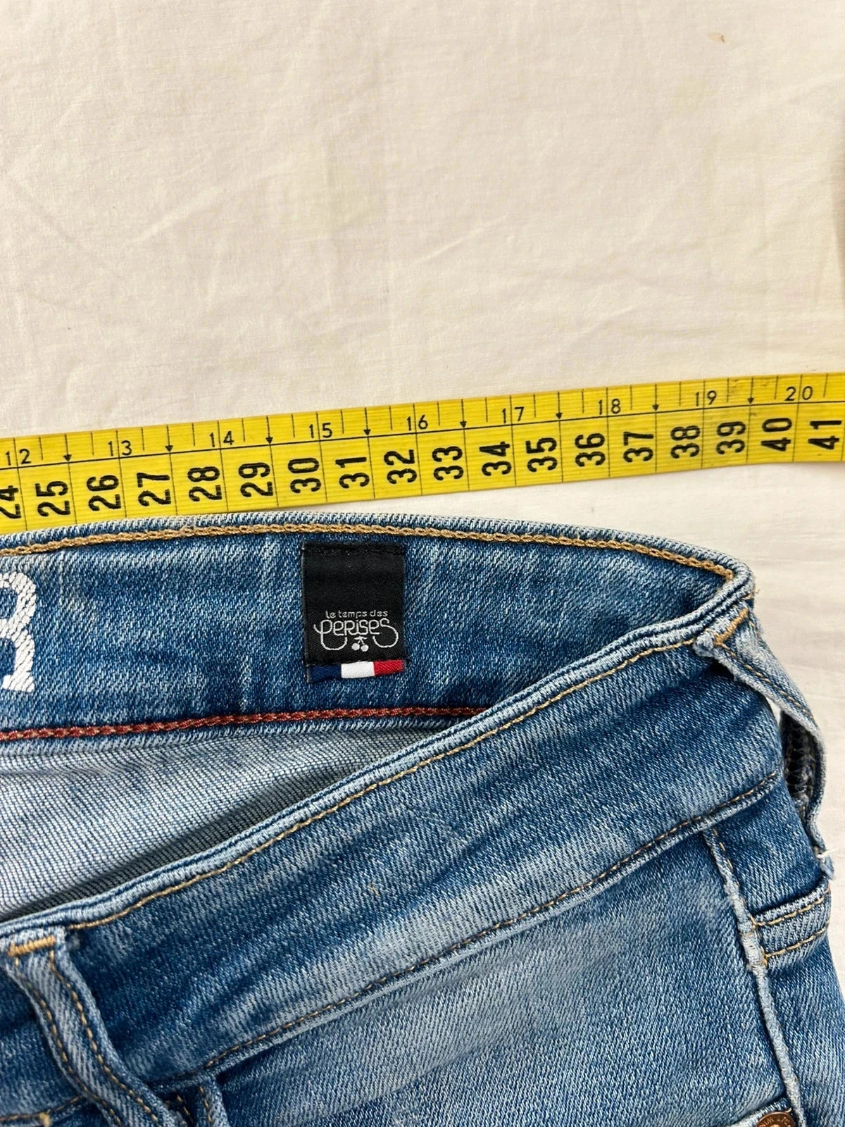 Blue jeans Le Temps des Cerises size 31 US – photo 10